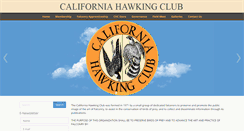 Desktop Screenshot of calhawkingclub.org